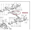 Dürkopp Adler 211, 212 csavar 216131