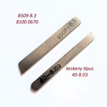 Textima interlock alsó kés 8515