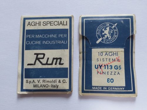 Schmetz fedőzőtű RIM UY113GS