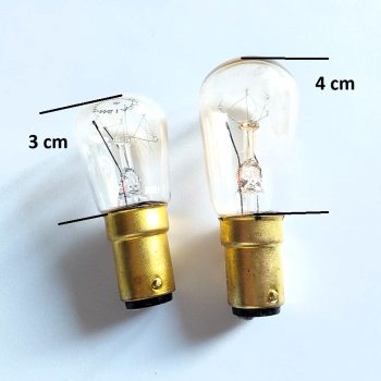 Varrógép izzó bajonettzáras